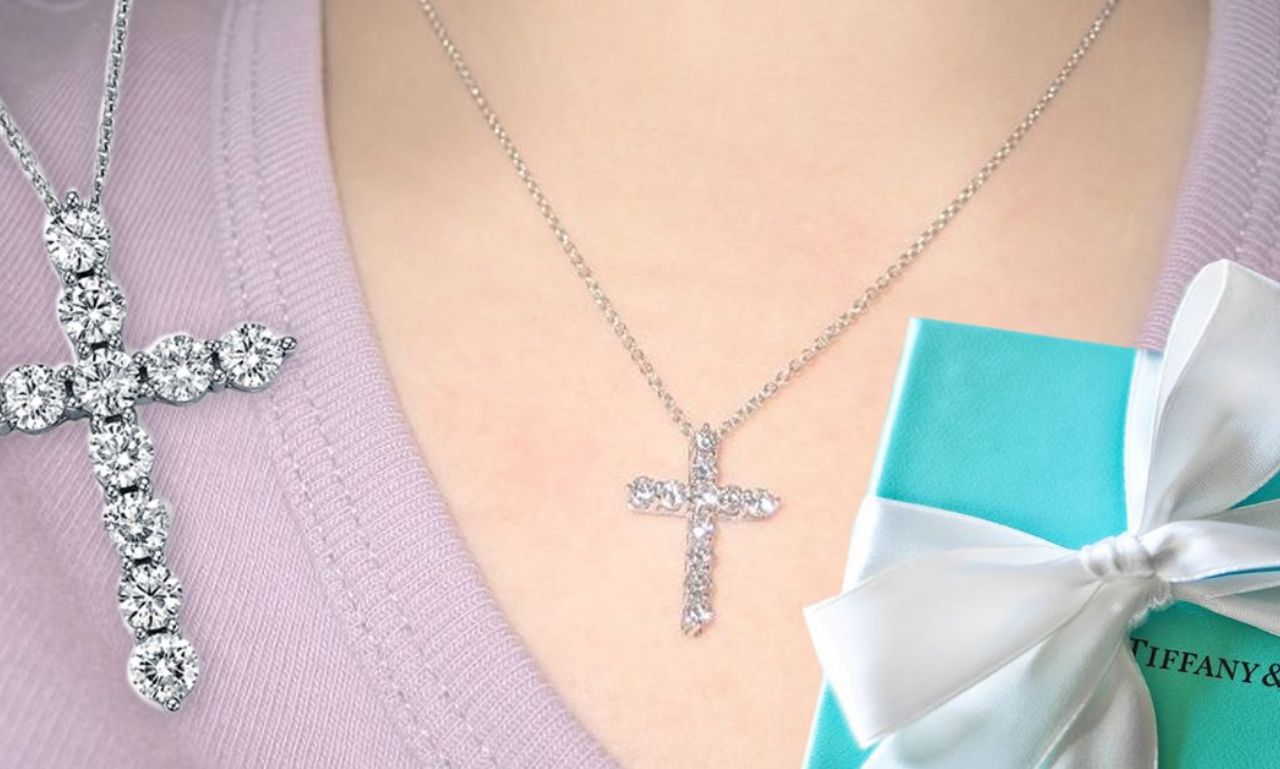 Double Cross Necklaces