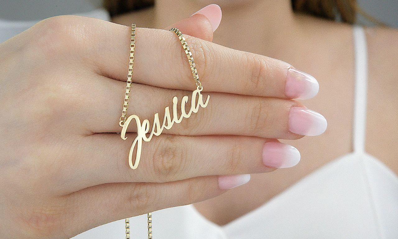 Nameplate Necklaces